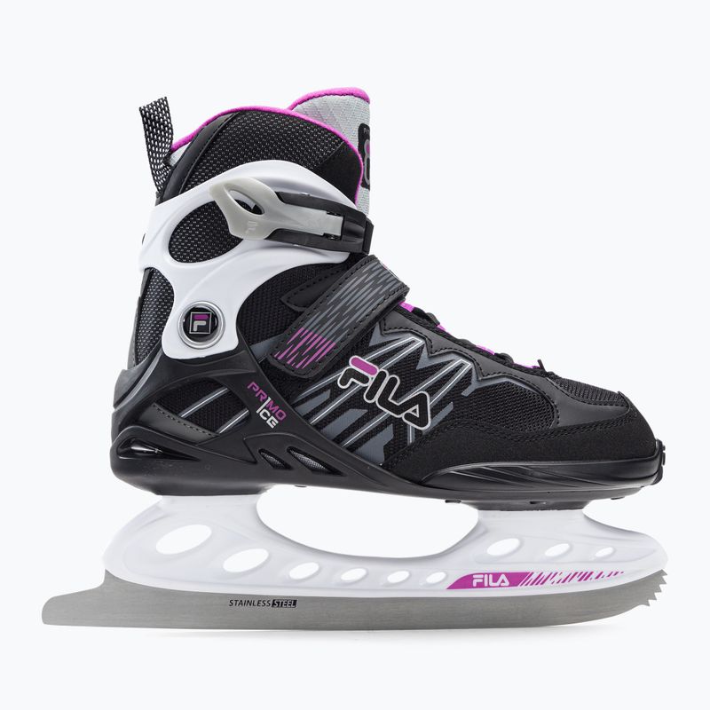 Women's skates FILA Primo Lady black/grey/magenta 2