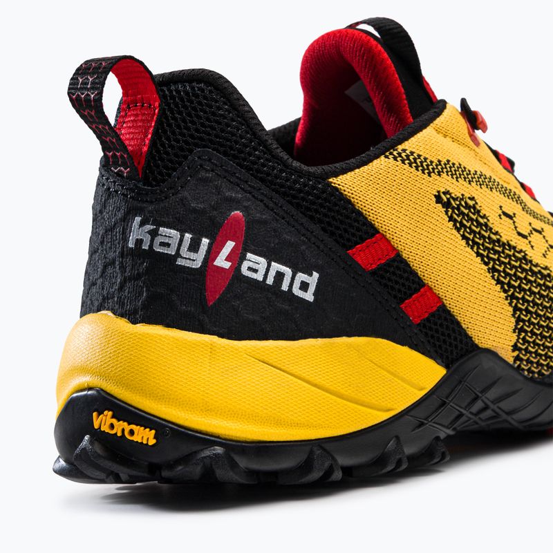 Kayland Alpha Knit men's trekking shoes black 018022185 7.5 8
