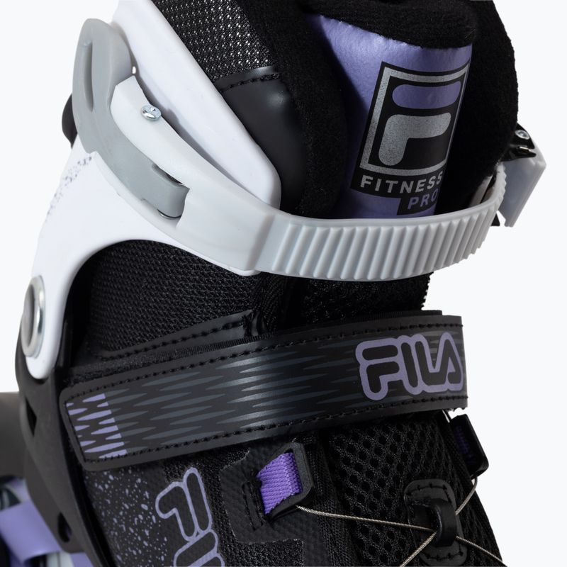 Women's rollerblades FILA Legacy Qf Lady black/violet 5