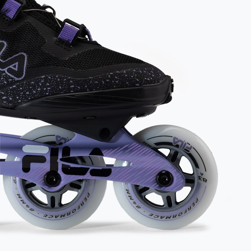 Women's rollerblades FILA Legacy Qf Lady black/violet 6