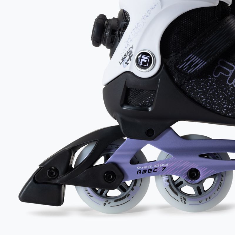 Women's rollerblades FILA Legacy Qf Lady black/violet 7