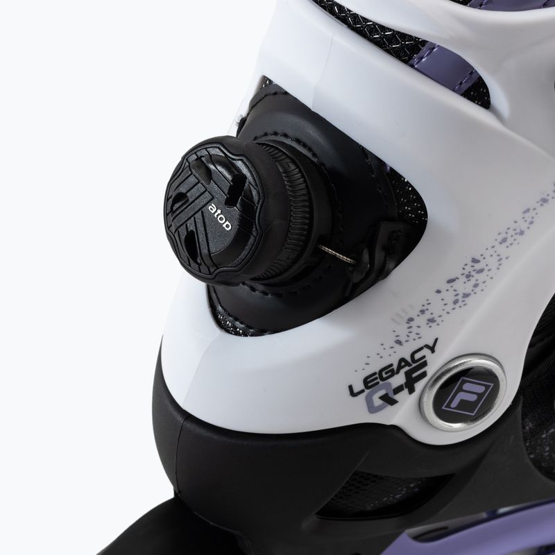 Women's rollerblades FILA Legacy Qf Lady black/violet 8
