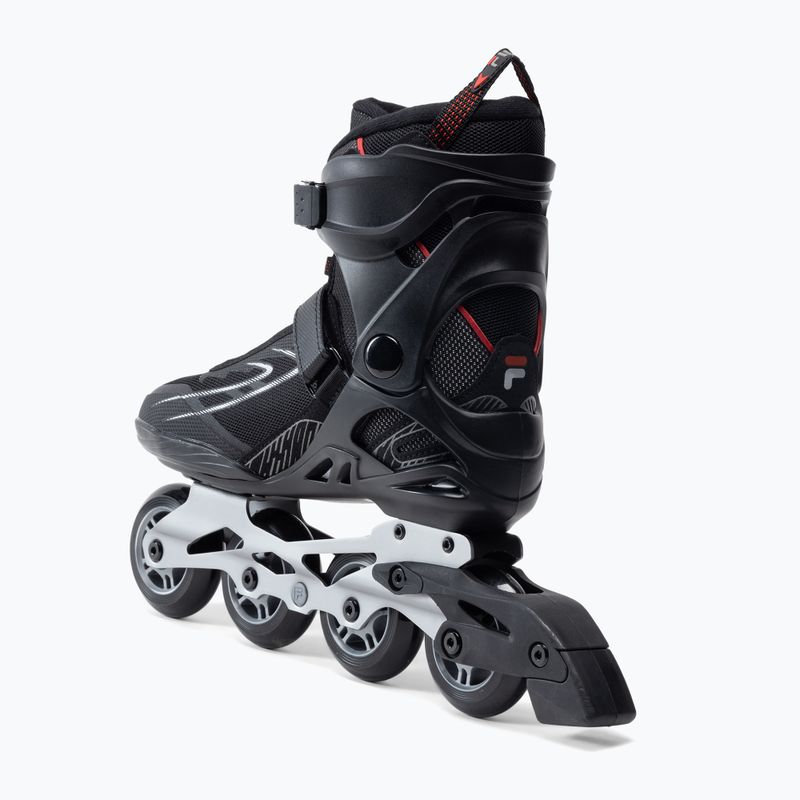 Men's rollerblades FILA Legacy Pro 80 black/red 3