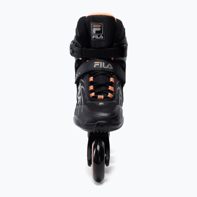 Women's rollerblades FILA Legacy Comp black/salmon 4