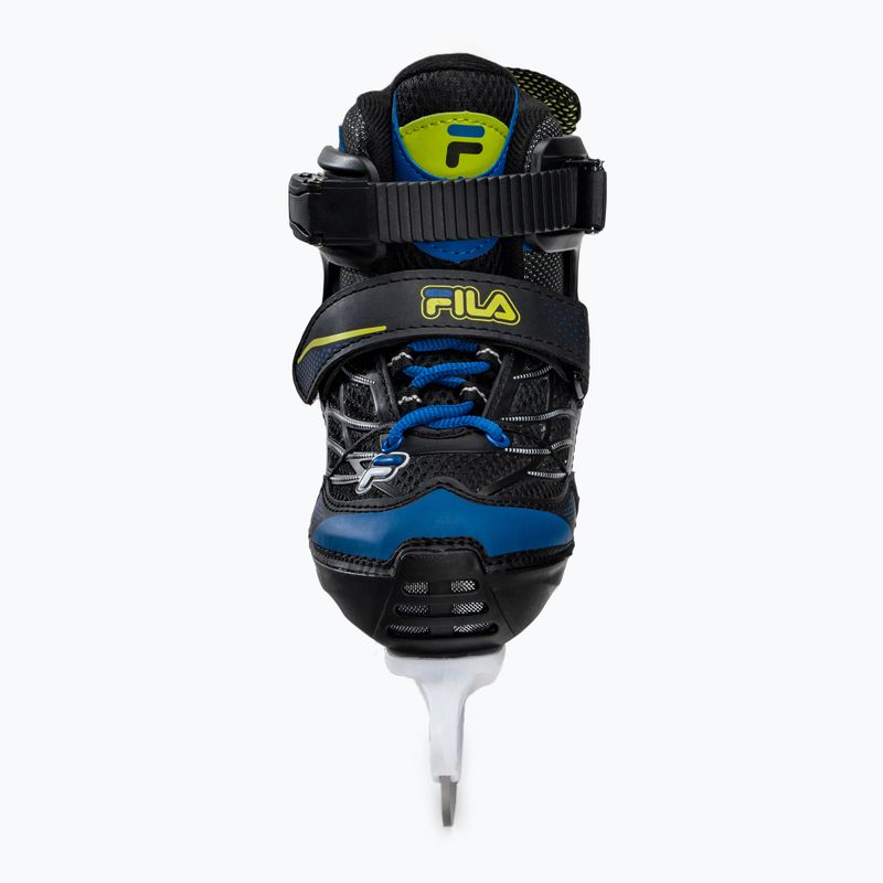 Children's skates FILA X-One blue/lime 4