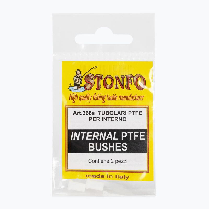 Stonfo Teflon rod end sleeve inner 2 pcs white 218079
