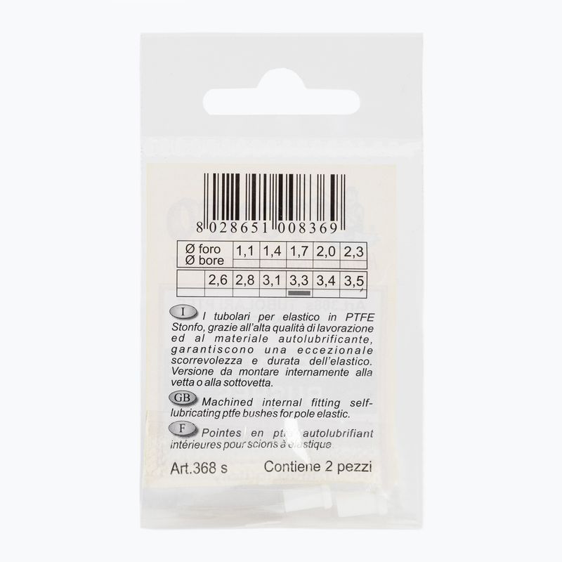 Stonfo Teflon rod end sleeve inner 2 pcs white 218079 2