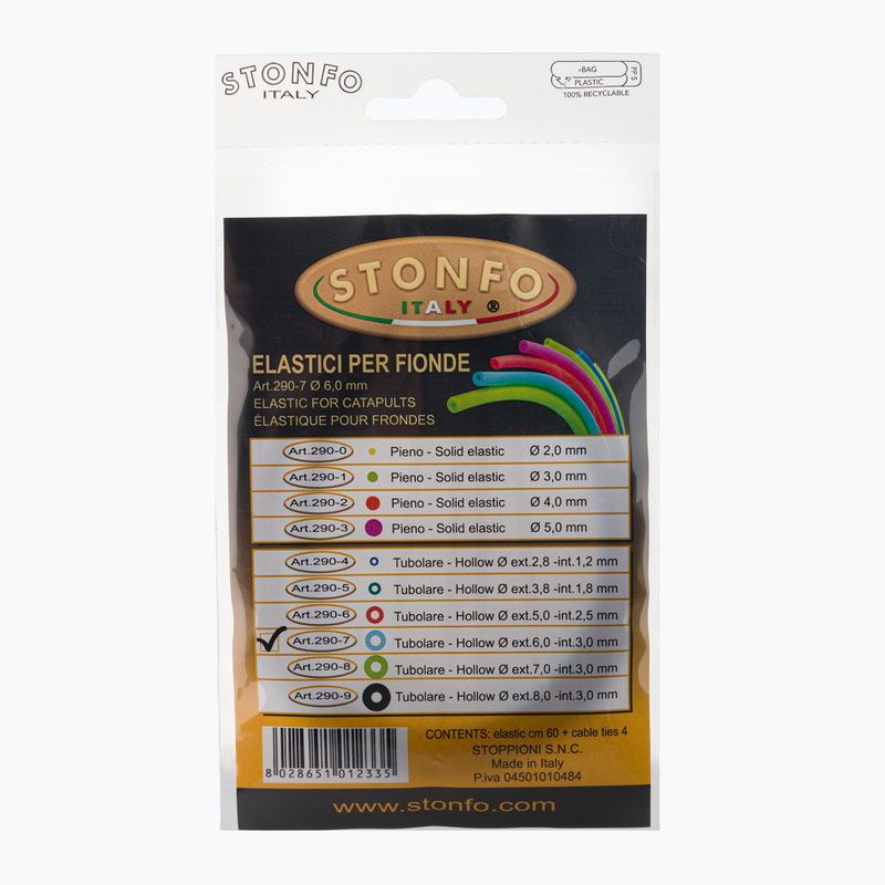 Stonfo slingshot rubber blue 218652 2