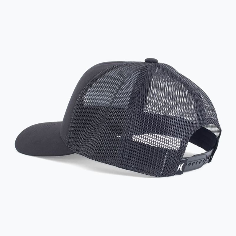 Hurley Del Mar Trucker men's baseball cap pure platinium/black 2