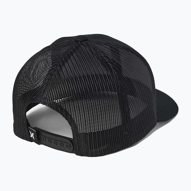 Hurley Fairway Trucker men's baseball cap black 2