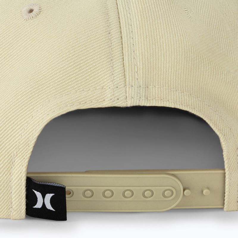 Men's Hurley Bixby light bone baseball cap 4