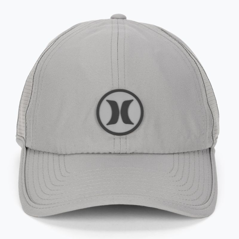 Women's Hurley H2O Dri Flight cool grey or black baseball cap 2