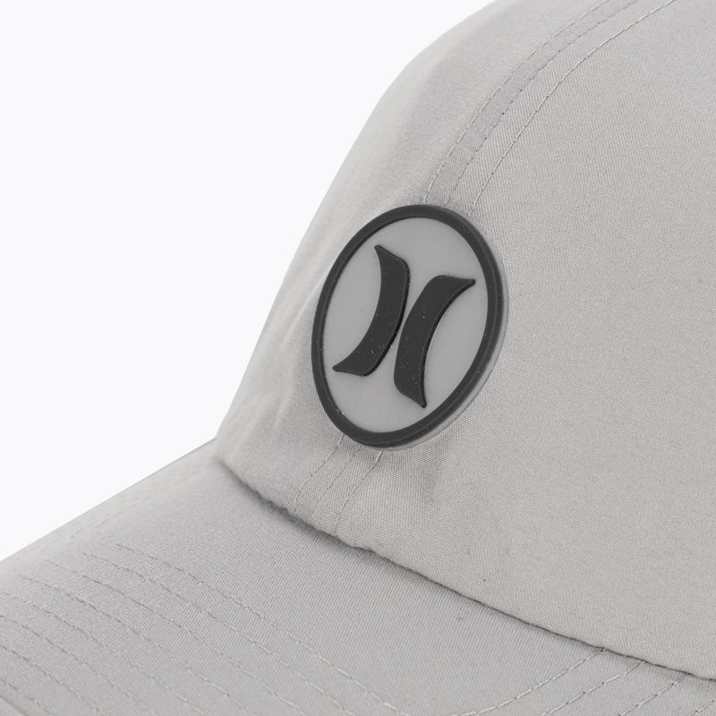 Women's Hurley H2O Dri Flight cool grey or black baseball cap 3