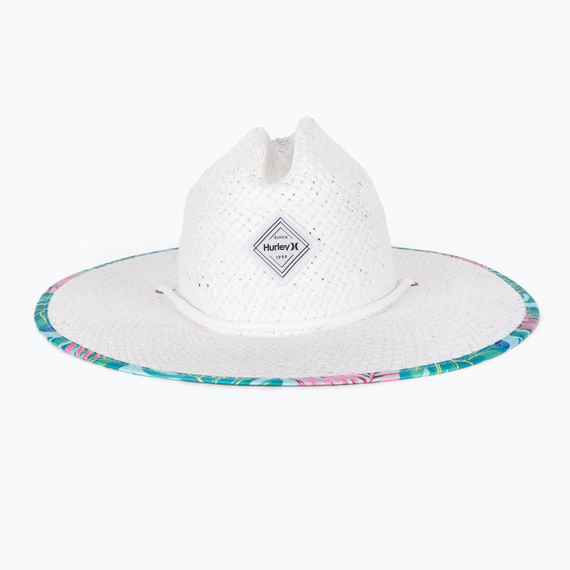 Hurley Diamond Straw women's hat celestial teal 3