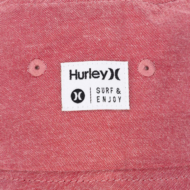 Hurley men's hat Chambray red 3