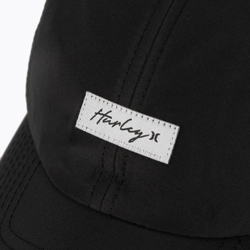 Hurley Swift Runner women's baseball cap Ponytail black 3