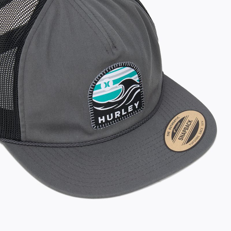 Hurley Mavericks Trucker men's baseball cap dark grey 3