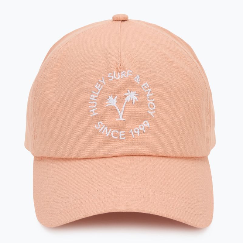 Hurley Clare pink tint women's baseball cap 2