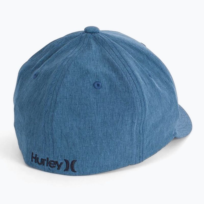 Hurley Icon Texture valerian blue men's baseball cap 2