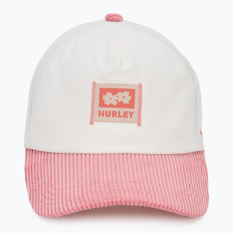 Hurley Palm valient red women's baseball cap 2