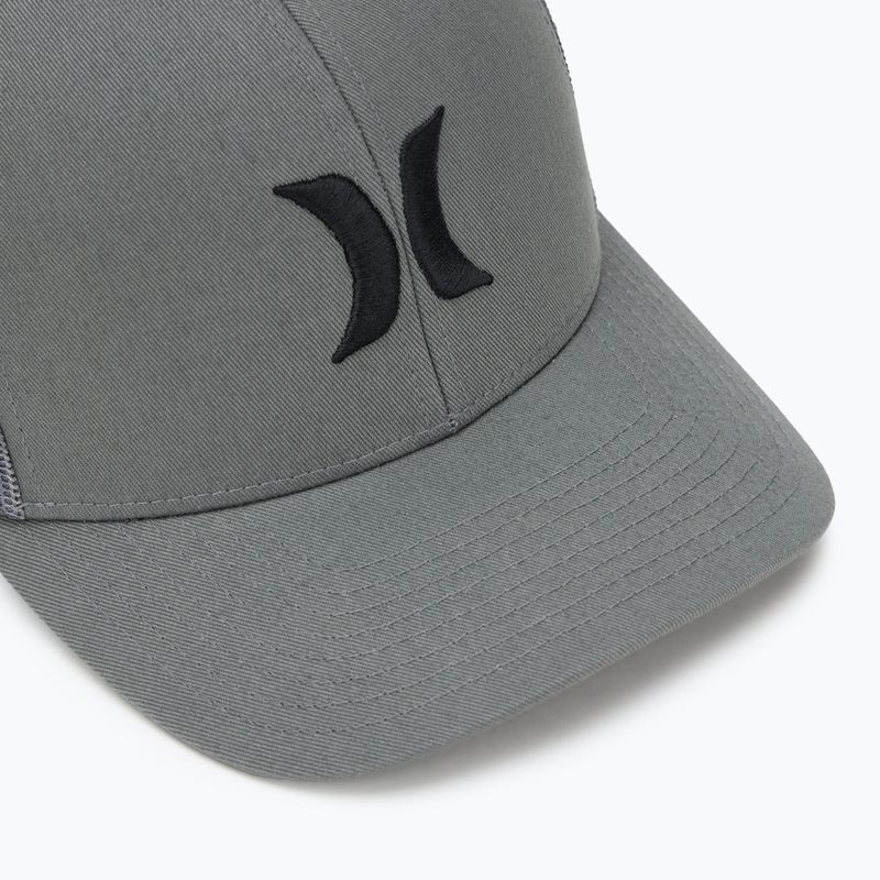 Hurley Del Mar Trucker men's baseball cap dark grey 3
