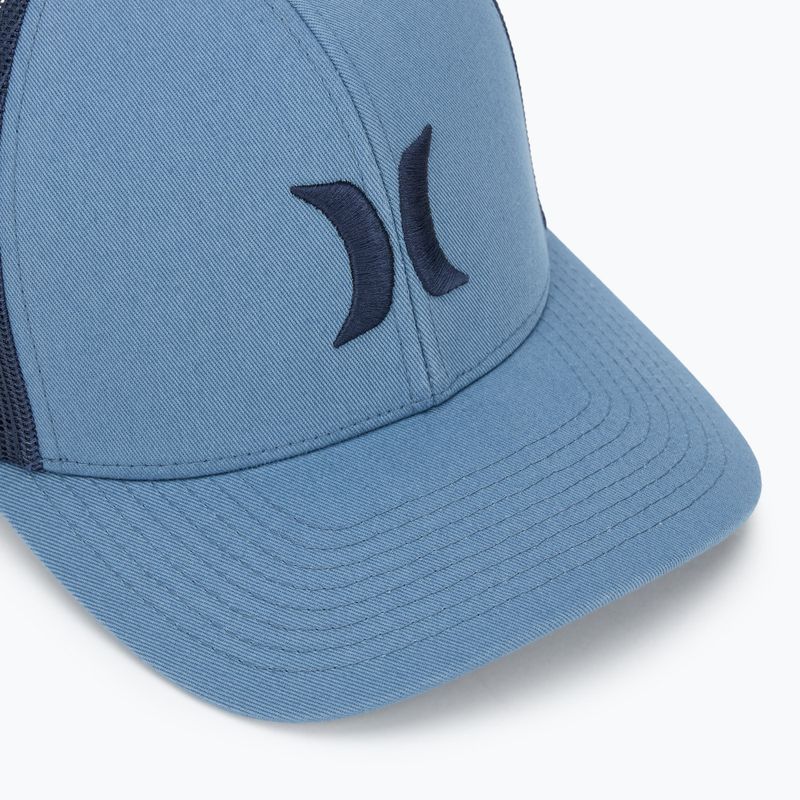 Hurley Del Mar Trucker men's baseball cap light blue fury 3