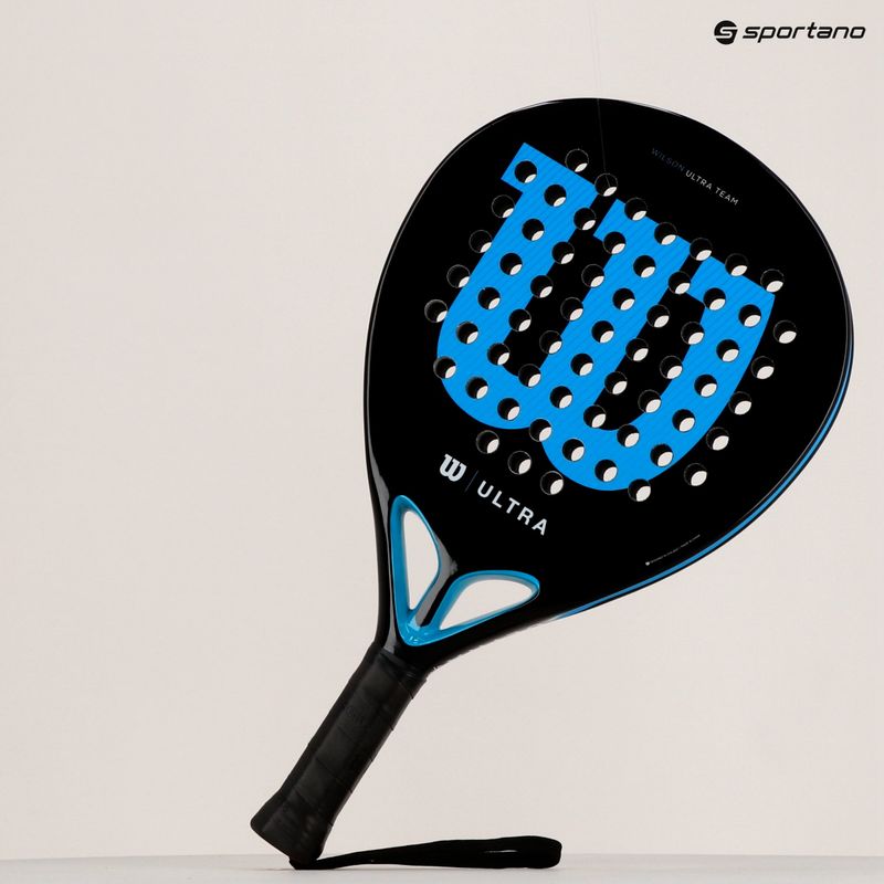 Wilson Ultra Team V2 Padel racquet black and blue WR067011U2 14