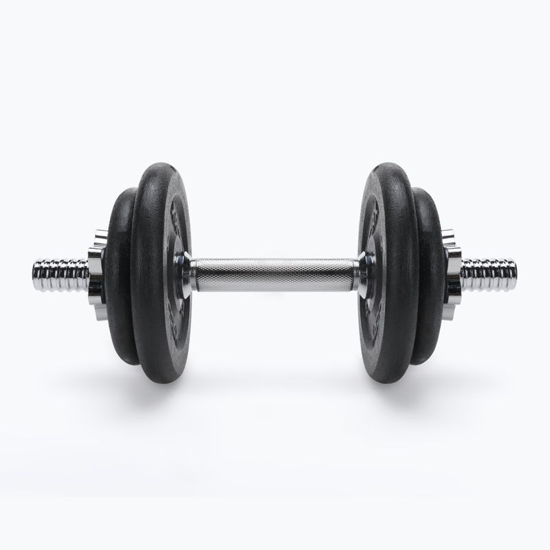 TOORX 10kg cast iron dumbbell in case 4638 2