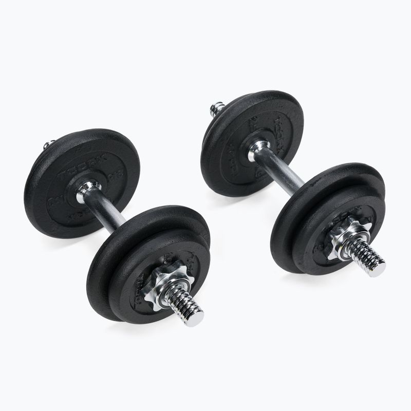 Set of iron dumbbells in TOORX 20kg case 4639 2