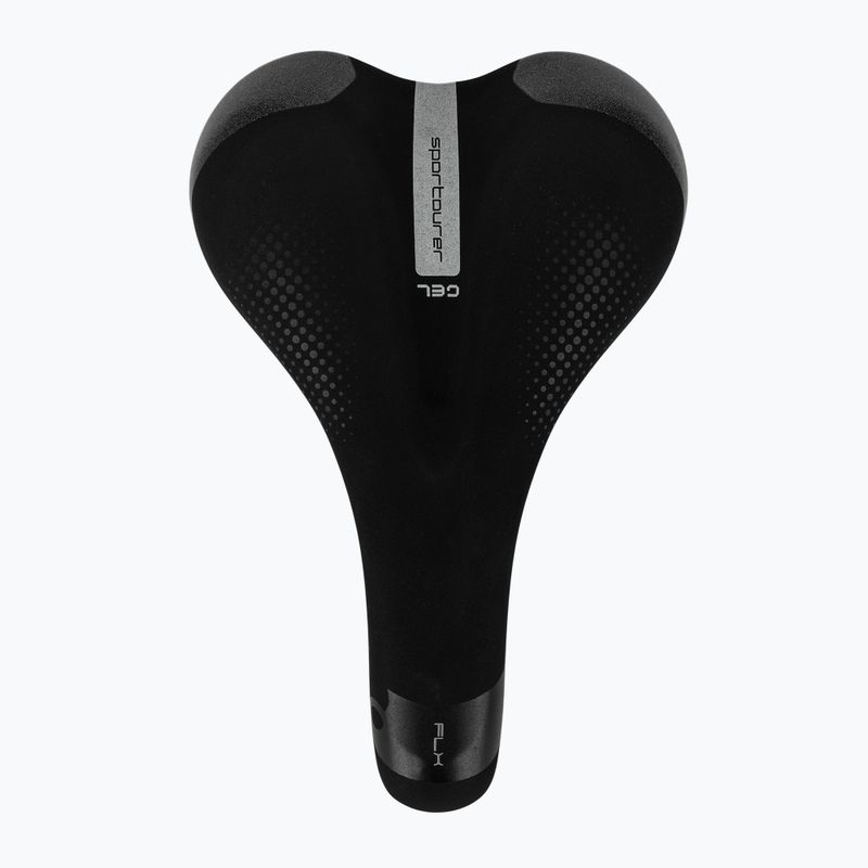 Sportourer FLX Lady bicycle saddle Gel black 3