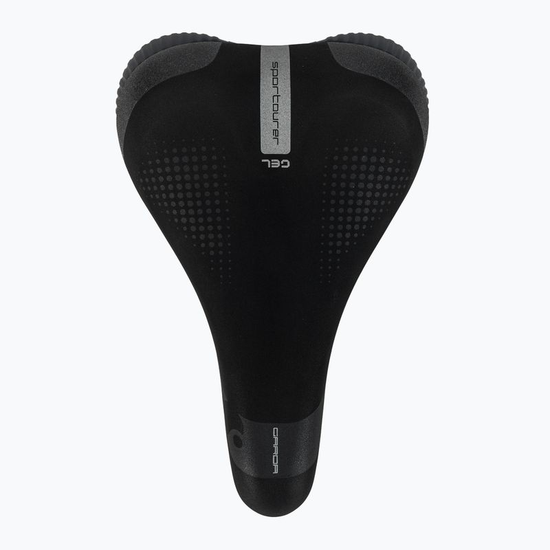 Sportourer Garda Gel bicycle saddle black 3