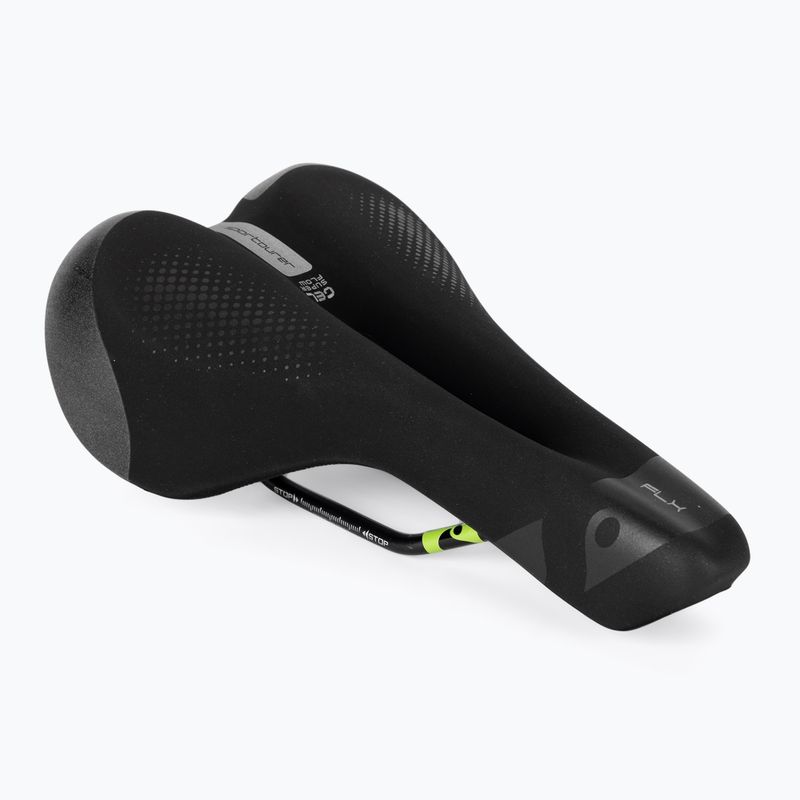 Sportourer FLX Unisex Gel Superflow black bicycle saddle