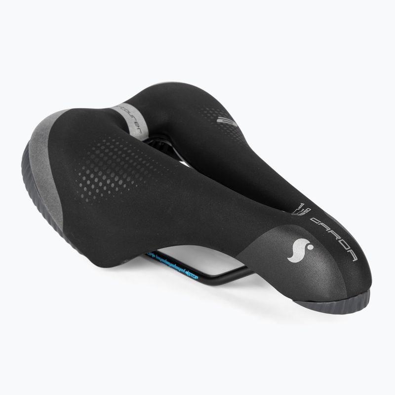 Sportourer Garda E-Bike Superflow black bicycle saddle