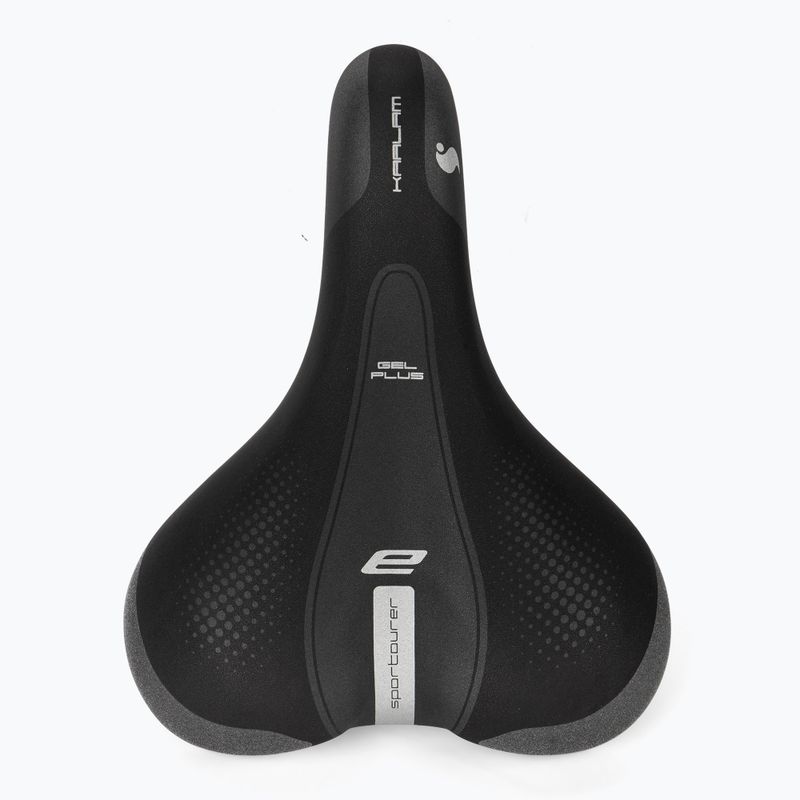Sportourer Kaalam E-Bike Gel bicycle saddle black 3