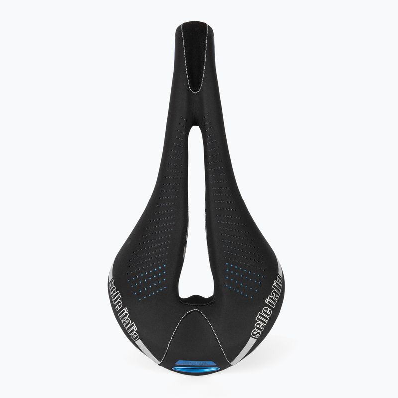 Selle Italia Max Flite E-Bike Gel Superflow L TI 316 Rail, Fibra-Tek, Mokka black bike saddle 3