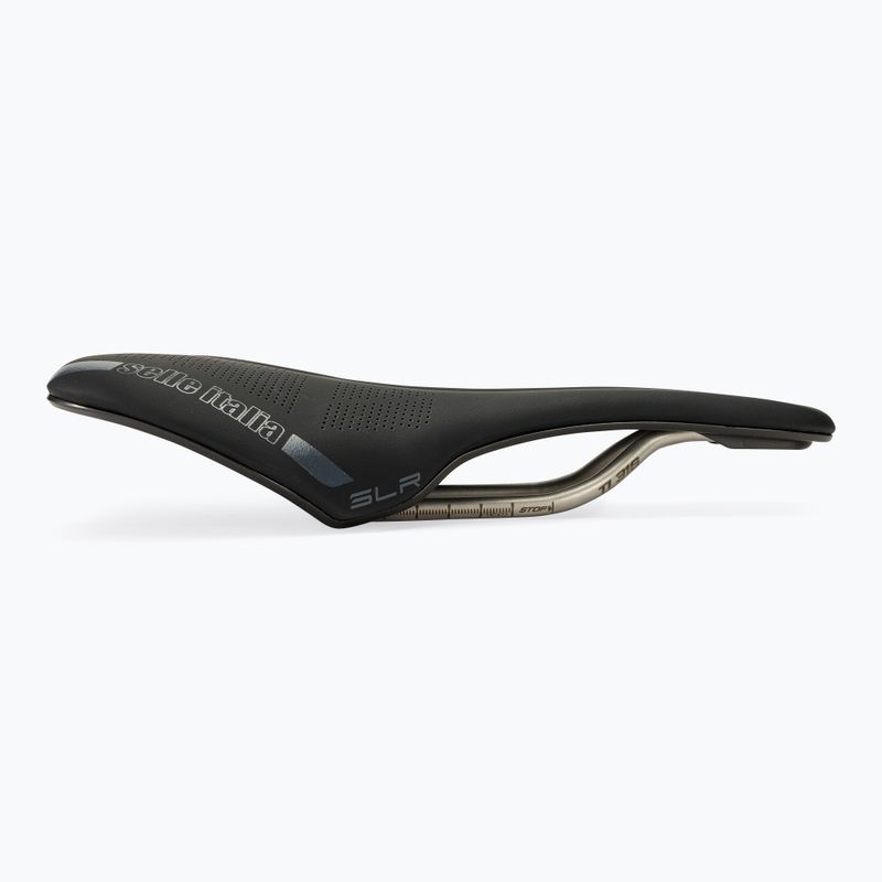 Selle Italia Slr Boost Ti 316 Rail Fibra-Tek bike saddle black SIT-041A120IKC001 2