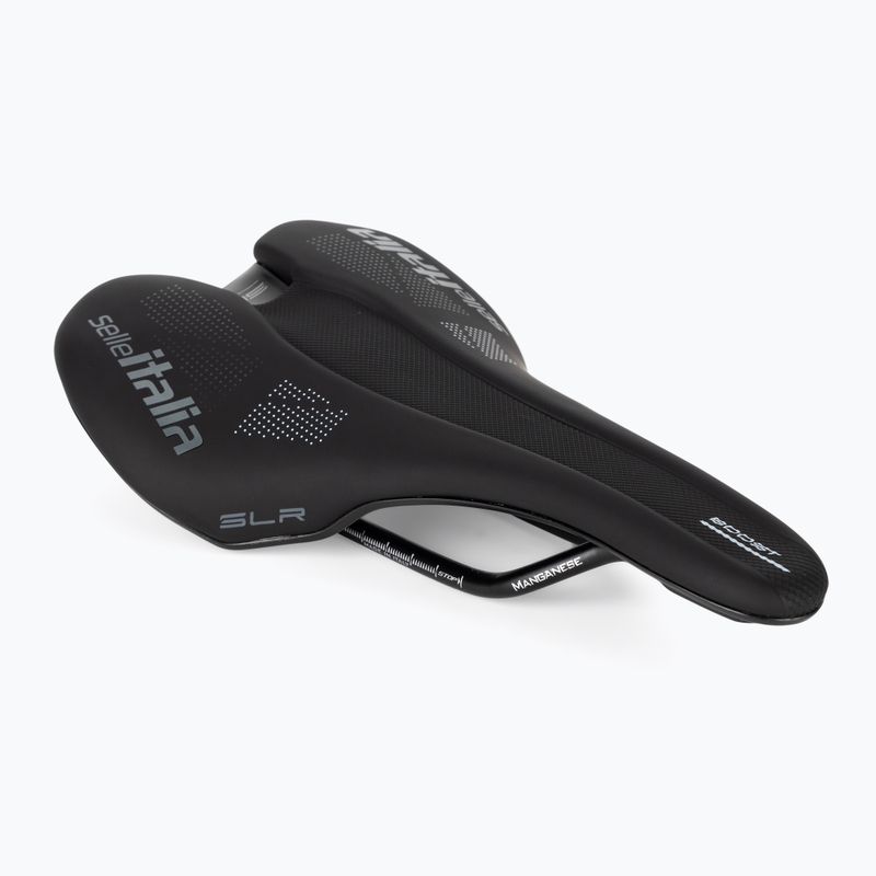 Selle Italia Slr Boost Tm Manganese Rail Soft-Tek bicycle saddle black SIT-041A120MHC001