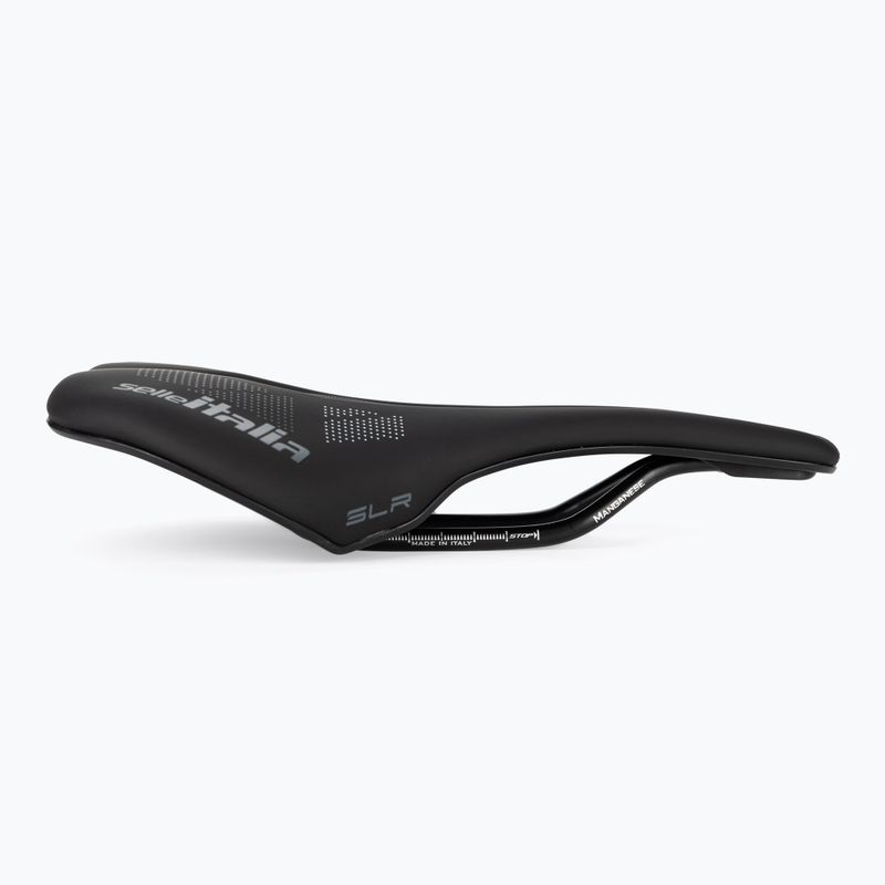 Selle Italia Slr Boost Tm Manganese Rail Soft-Tek bicycle saddle black SIT-041A120MHC001 2