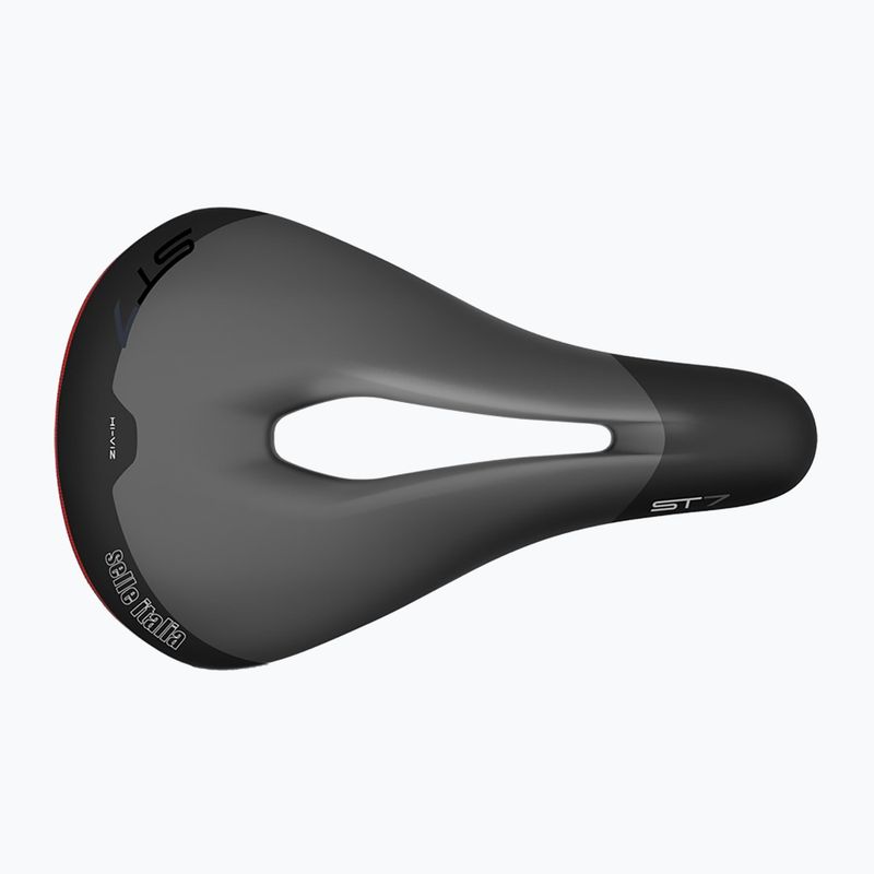Bicycle saddle Selle Italia Sportouring ST 7 Vision Superflow, Soft-Tek, Light Gel black 2