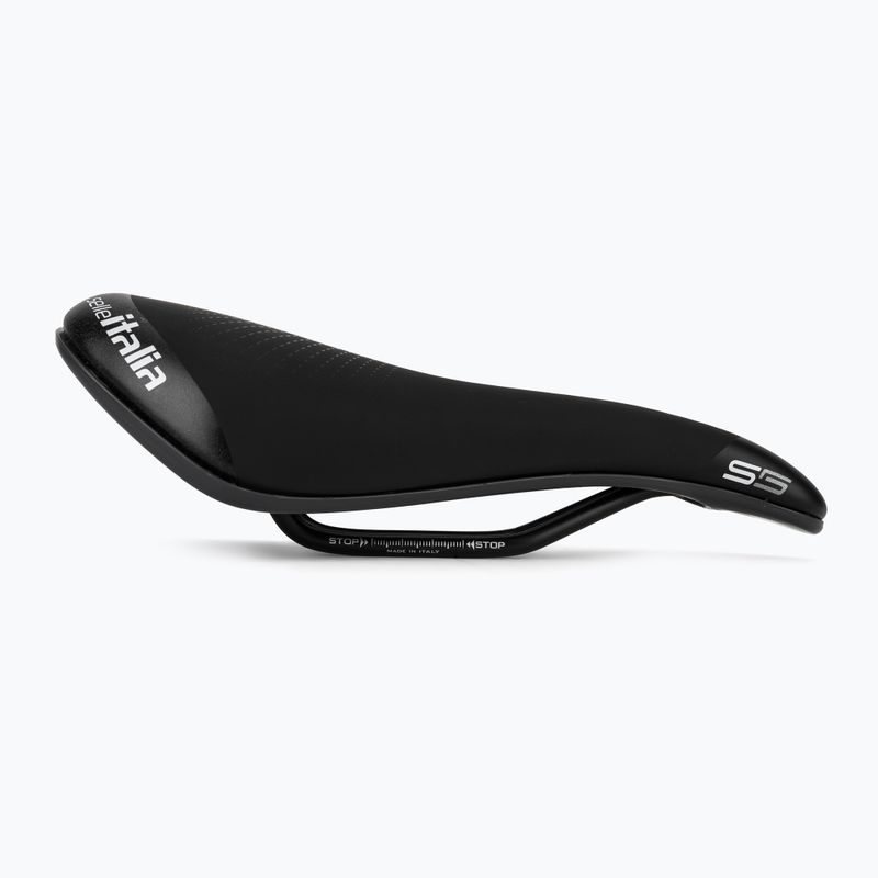 Bike saddle Selle Italia Sportouring S 5 Superflow, Fec Alloy Rail, Soft-Tek, Light Gel black 2