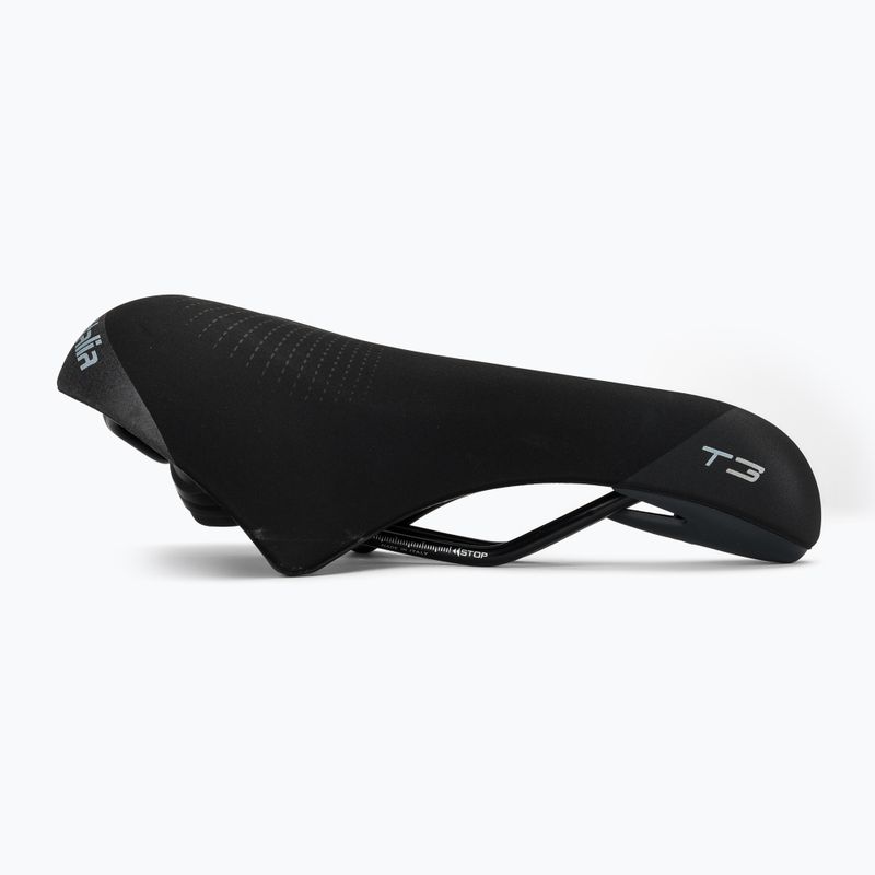 Bicycle saddle Selle Italia Sportouring T 3 Flow, Fec Alloy Rail, Soft-Tek, Light Gel black 2