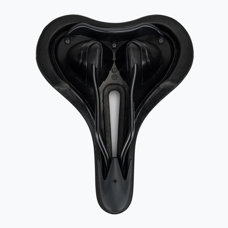 Bicycle saddle Selle Italia Sportouring T 3 Flow, Fec Alloy Rail, Soft-Tek, Light Gel black 4