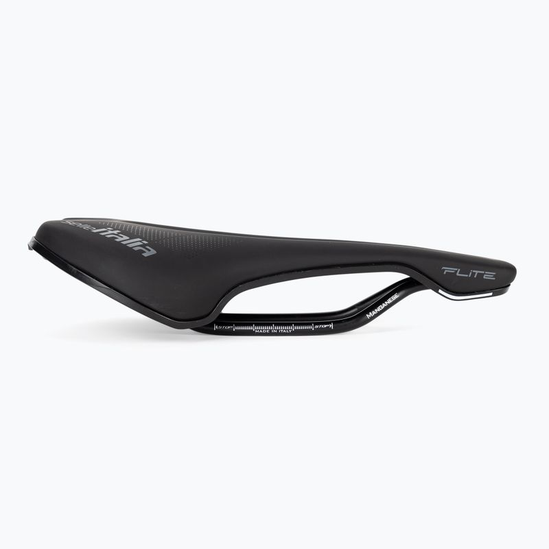 Selle Italia Flite Boost Tm Manganese Rail Soft-Tek bike saddle black SIT-017A320MHC001 2