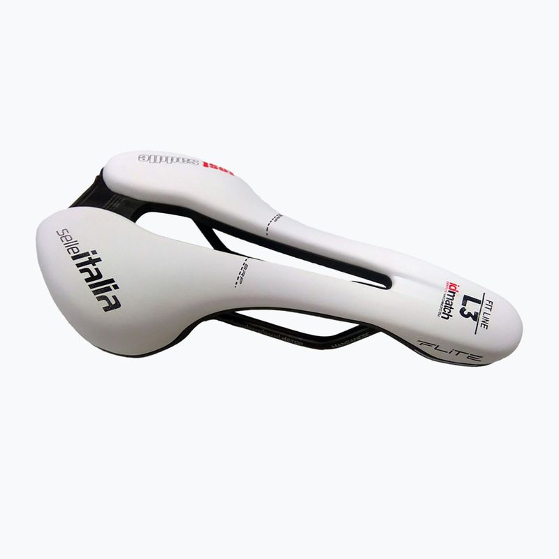 Bike saddle Selle Italia Flite Boost Superflow Tm Maganese Rail, Soft-Trek white