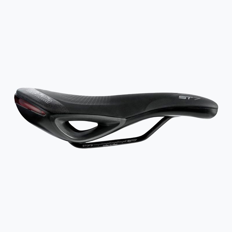 Bike saddle Selle Italia Sportouring ST 7 Superflow, Fec Alloy Rail, Soft-Tek, Light Gel black 6