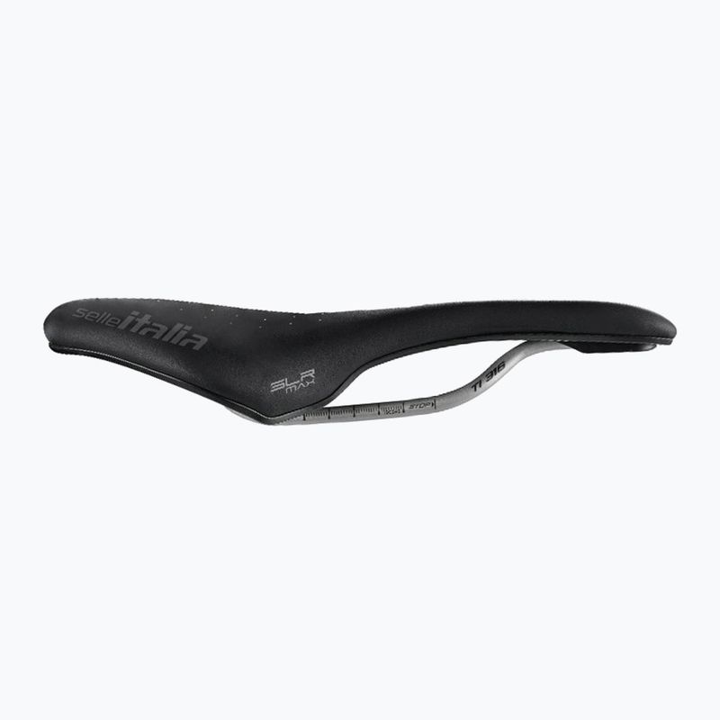 Selle Italia Max SLR Boost Gel Superflow bike saddle, TI 316 Rail, Fibra-Trek, Light Gel black 6