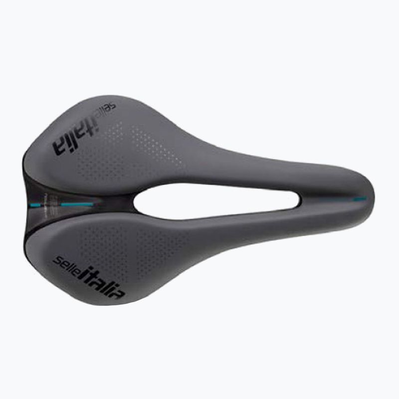 Bike saddle Selle Italia Novus Boost Evo Gravel TM, Superflow, Manganese Rail, Soft-Trek grey 2