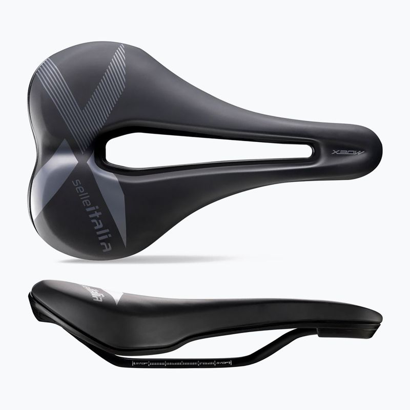 Selle Italia X-Bow Superflow S Fec Alloy Rail Soft-Tek bike saddle black SIT-036A622MEC002 6