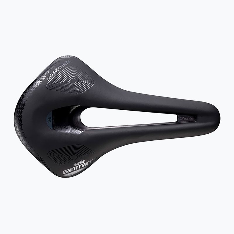 SAN MARCO Shortfit 2.0 Supercomfort Wide Racing Open black bicycle saddle 2