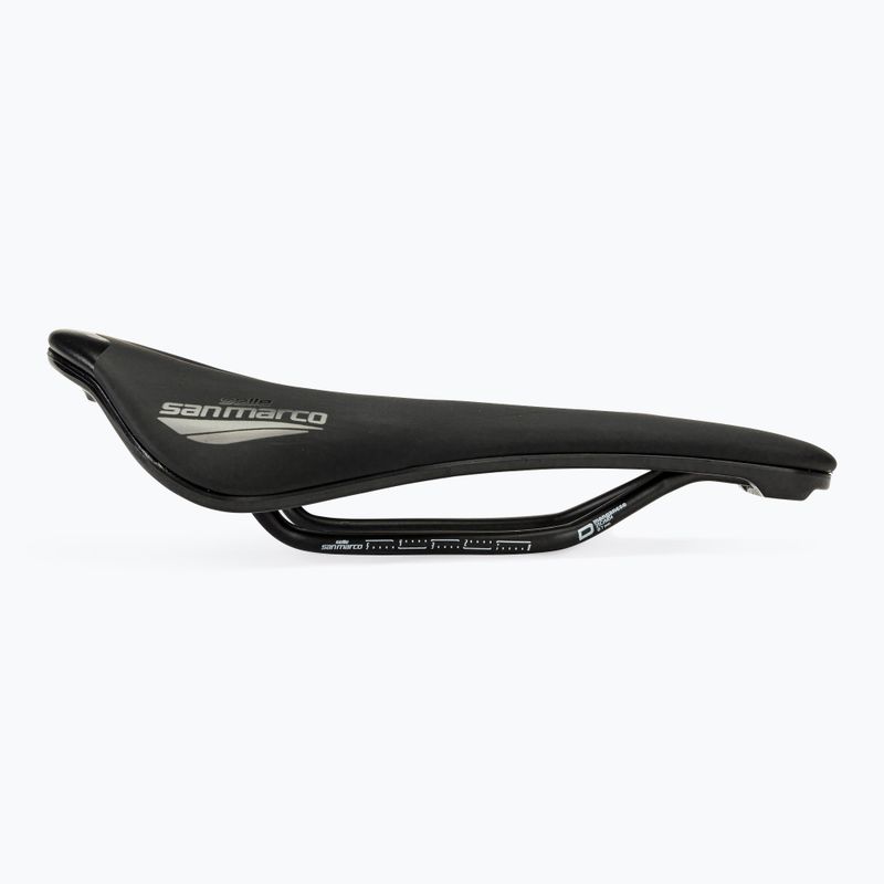 Bicycle seat SAN MARCO Shortfit 2.0 Dynamic Narrow Open black 2